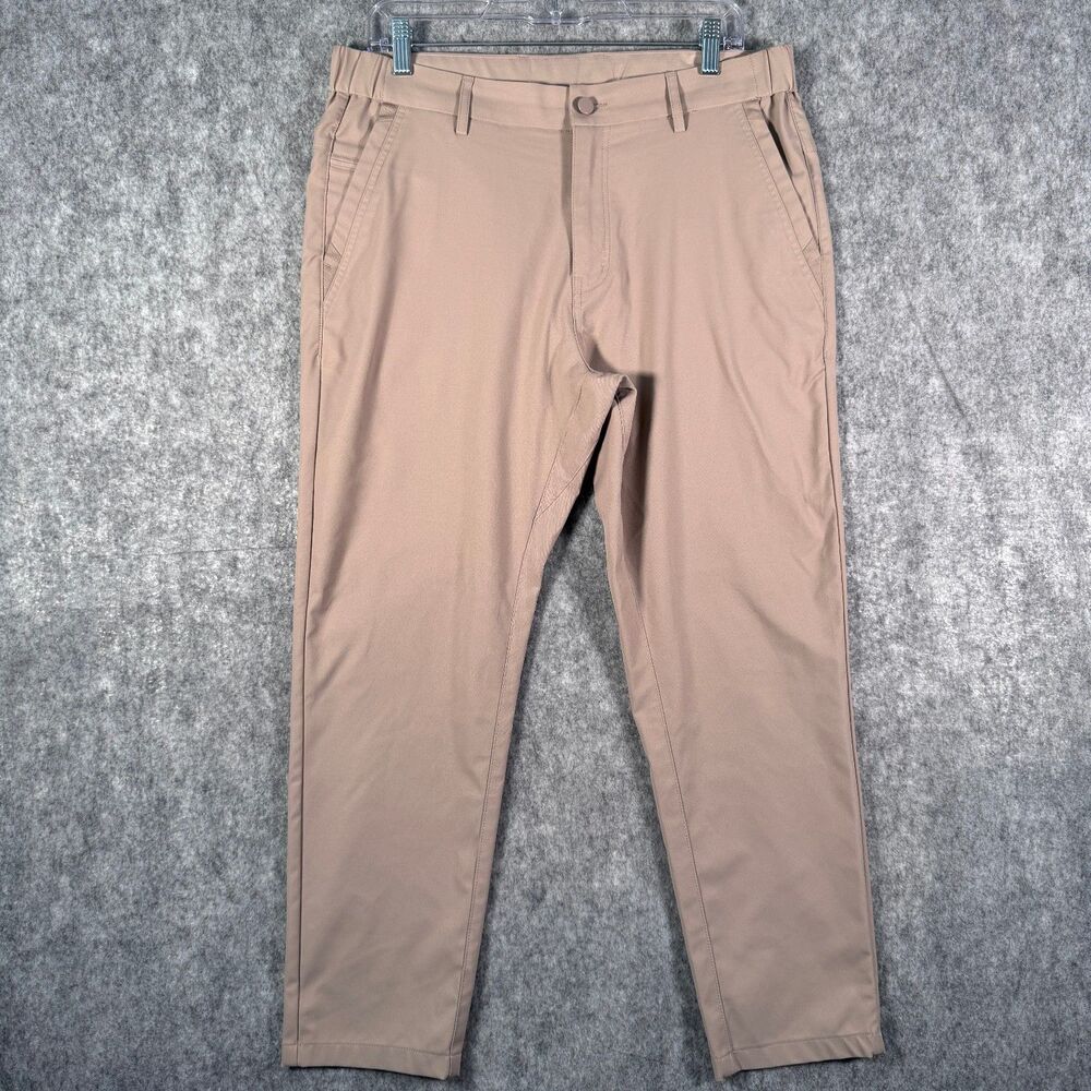 Jack Archer Jetsetter Pants Mens Size 33x30 Measured 34x26 Oak Khaki Beige